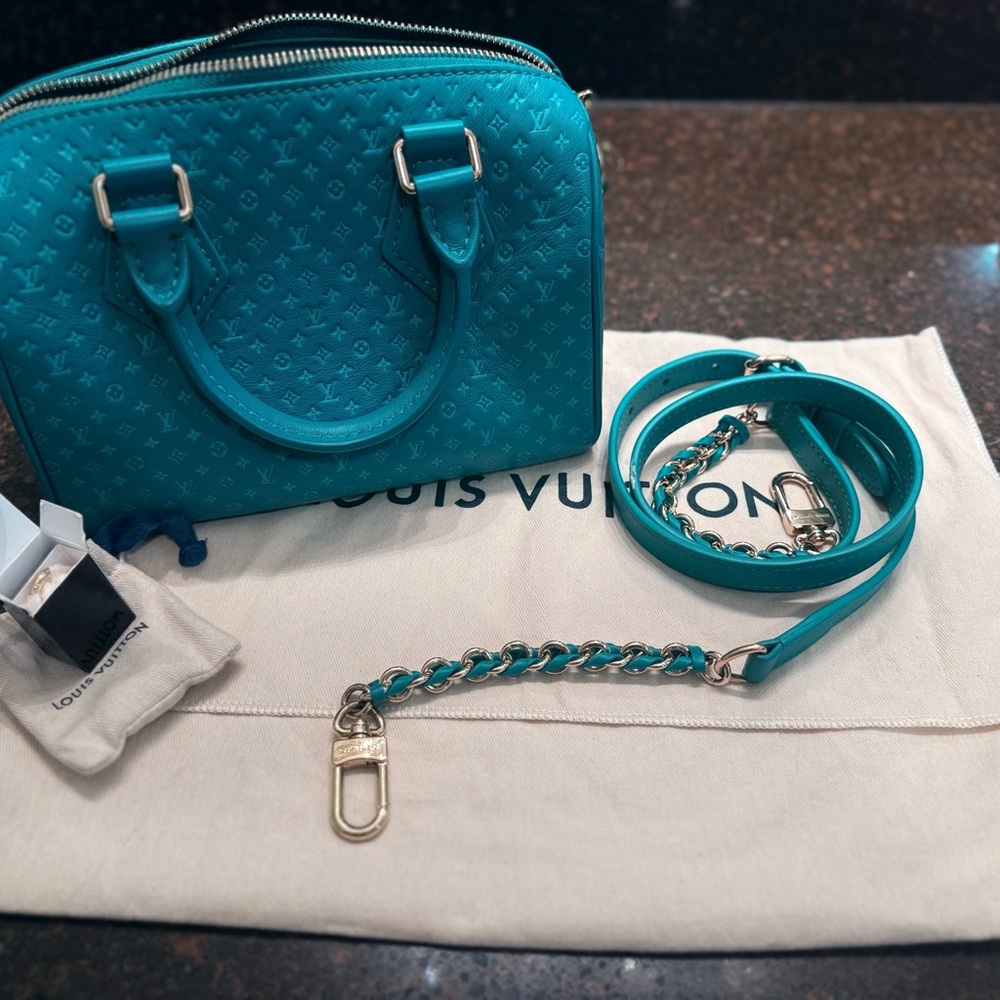 Louis Vuitton Blue satchel